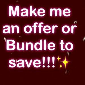 Feel free to make offers!!!